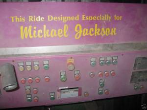 eBay Find: The control panel of a one-of-a-kind ride from Neverland Ranch: Current Bid $46,100. Reserve Not Met