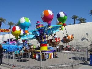 At the California State Fair through Sept 7: Balloon Samba Ride from Michael Jackson's Neverland Ranch. Photo courtesy of Butler Amusements