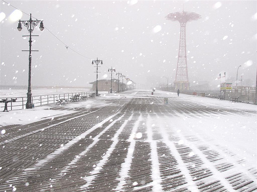 First Snow.  December 26, 2010. Photo © Bruce Handy via flickr