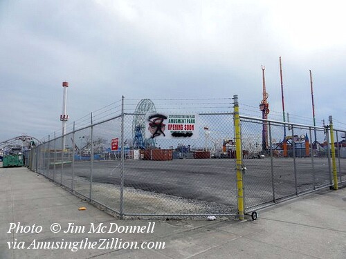 Steeplechase the Fun Place Amusement Park Opening Soon. Photo © Jim McDonnell. All rights Reserved Amusement Park Opening Soon