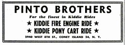 Pinto Bros Nov 1951