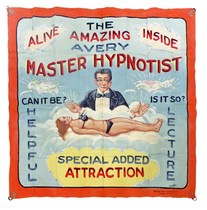 Hypnotist Banner by Fred Johnson