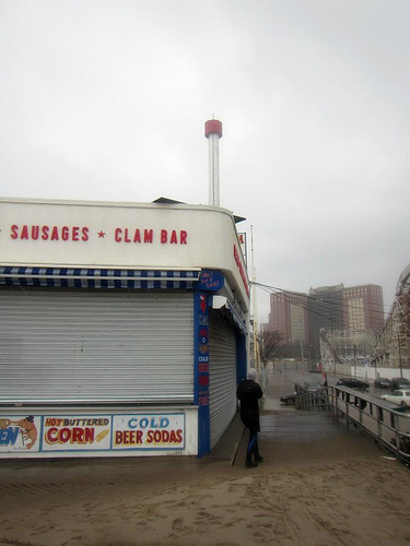 Hurricane Sandy Aftermath in Coney Island