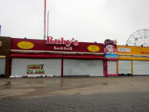 Hurricane Sandy Aftermath in Coney Island