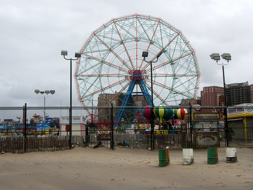 Hurricane Sandy Aftermath in Coney Island