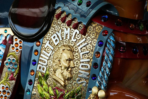 Illions Horse on the B&B Carousell, Coney Island