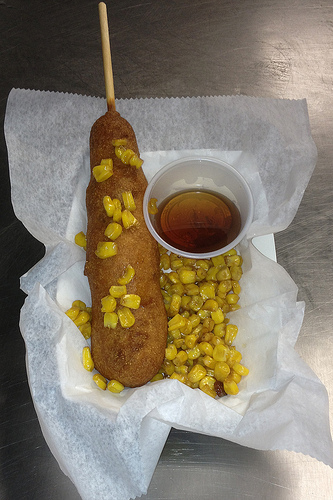 Sweet Corn Corndog 