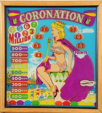 Coronation Pinball Machine