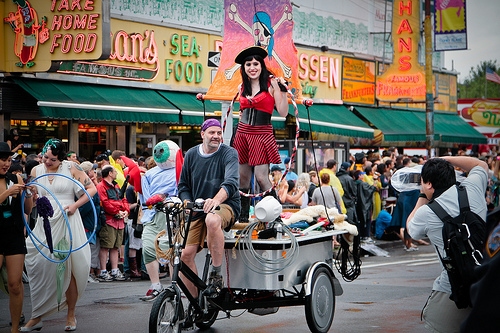 Mermaid Parade Barry Yanowitz