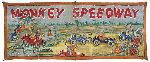 Monkey Speedway Banner
