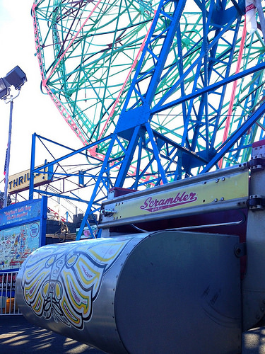 Deno’s Wonder Wheel Park Scrambler