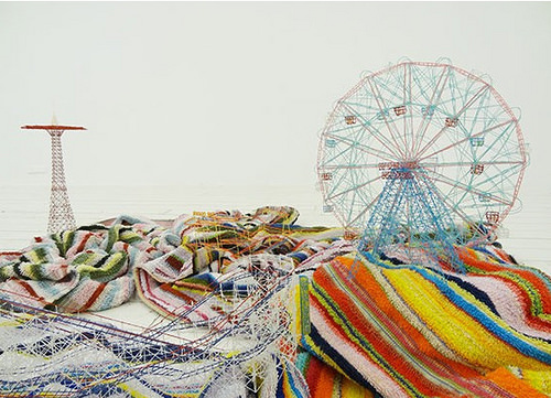 Out of Disorder (Coney Island) 2012 by Takahiro Iwasaki.