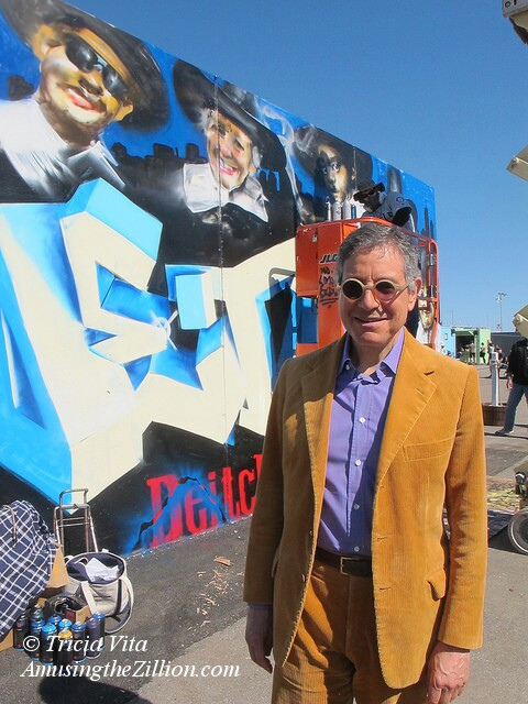 Jeffrey Deitch at Coney Art Walls